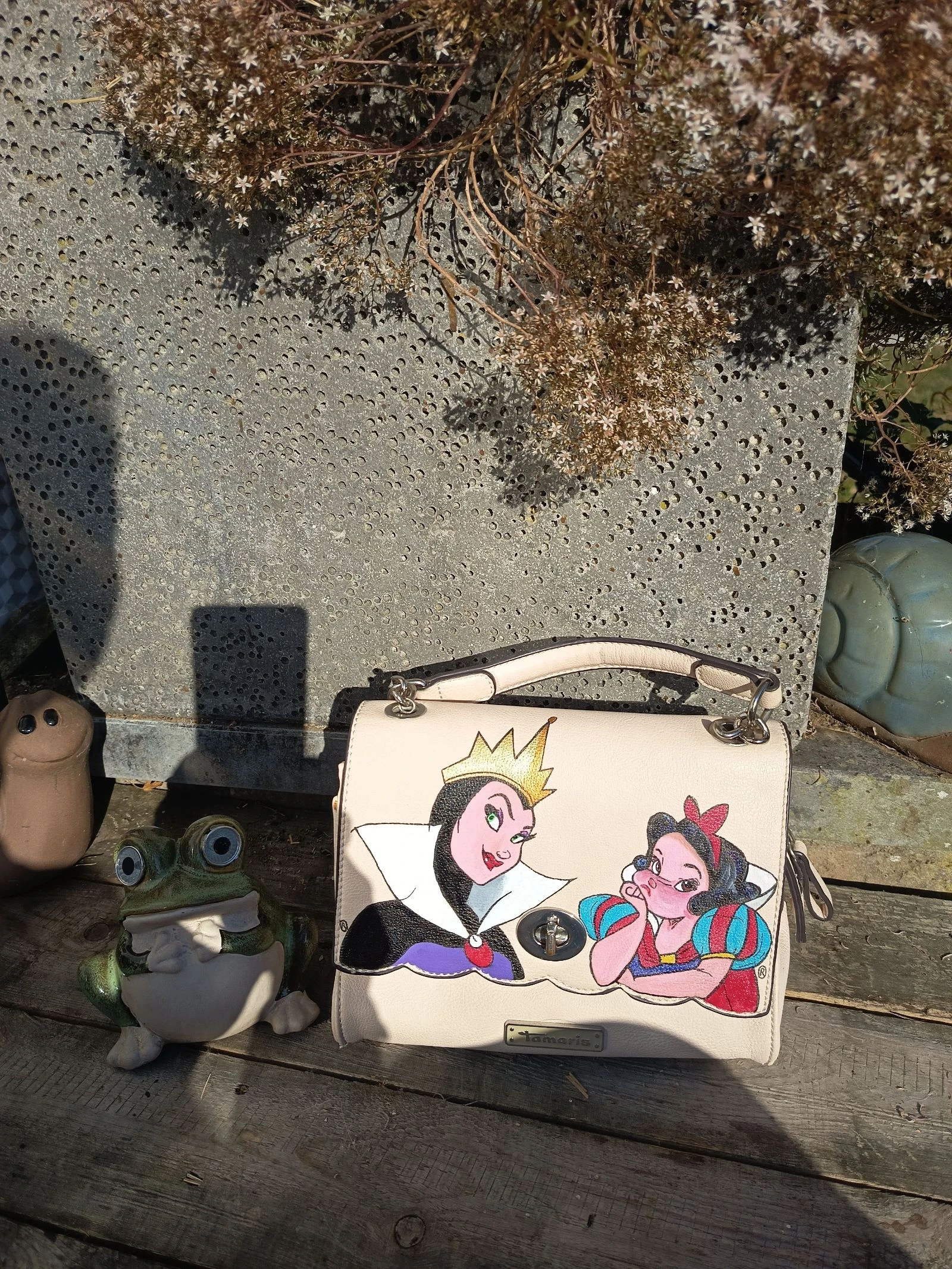 Sac  Tamaris" blanche neige et la reine" 
